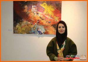 آثار هنری هنرمند شاهین شهری عسل شاه سیاه در نمایشگاه « مهرِ ماه » به نمایش درآمد. 