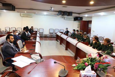 نشست شهرداری و ناحیه مقاومت بسیج شاهین شهر