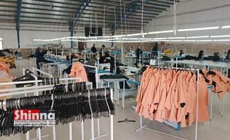 گام بلند کارآفرین شهرستان شاهین شهر و میمه در راه تولید پوشاک