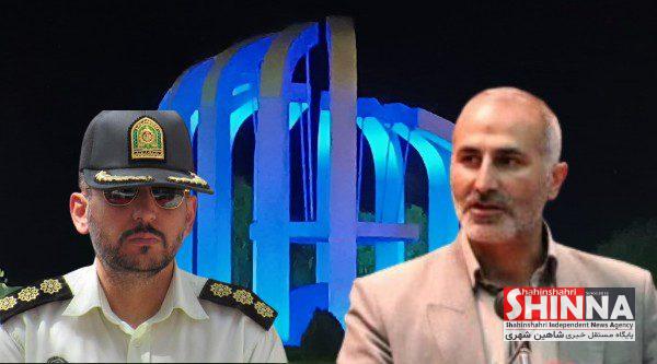 حمله به فرمانده انتظامی شاهین شهر و مصدومیت وی | تکذیب یک شایعه