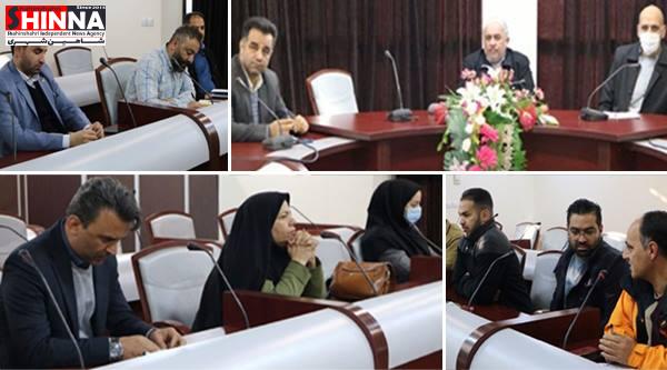جلسه ستاد برگزاری دومین جشنواره فرهنگی ورزشی جوان شاهین شهر
