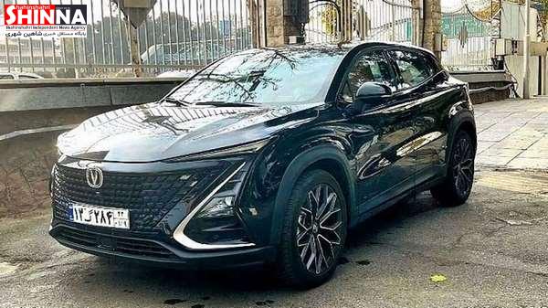نمای جلو چانگان UNI-T کراس اوور اولین خودروی وارداتی سایپا - شاهین شهری