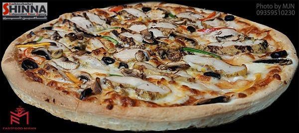 پیتزا چیکن گریل | فست فود میران | شاهین شهر | 09136616005